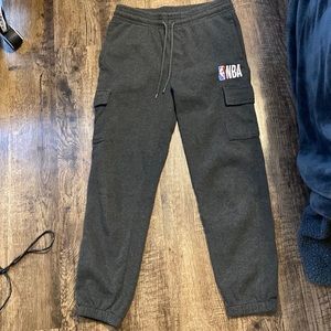 NBA cargo sweatpants. Dark grey. Size M